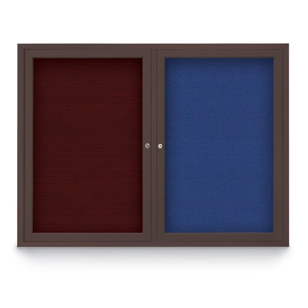 Corkboard, Synthetic Forbo /Black, 72"x48"